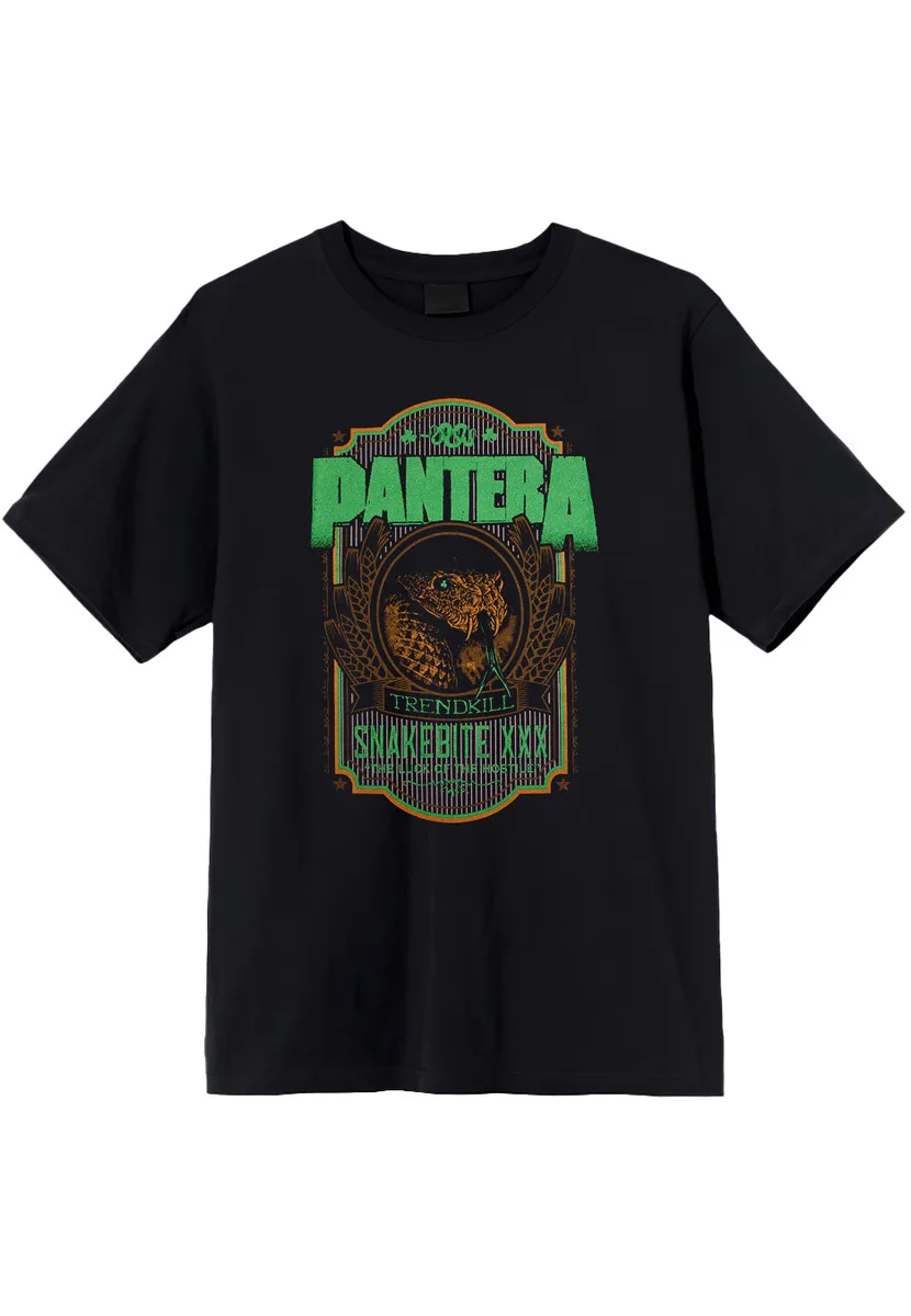 Pantera Snakebite XXX Label T-Shirt