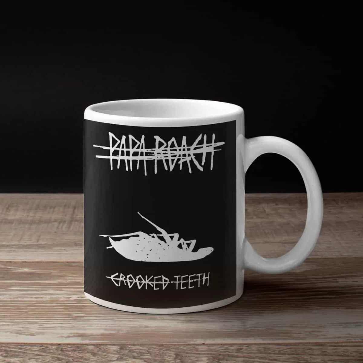 Papa Roach Coffee Mug, Papa Roach Crooked Teeth Coffee Mug