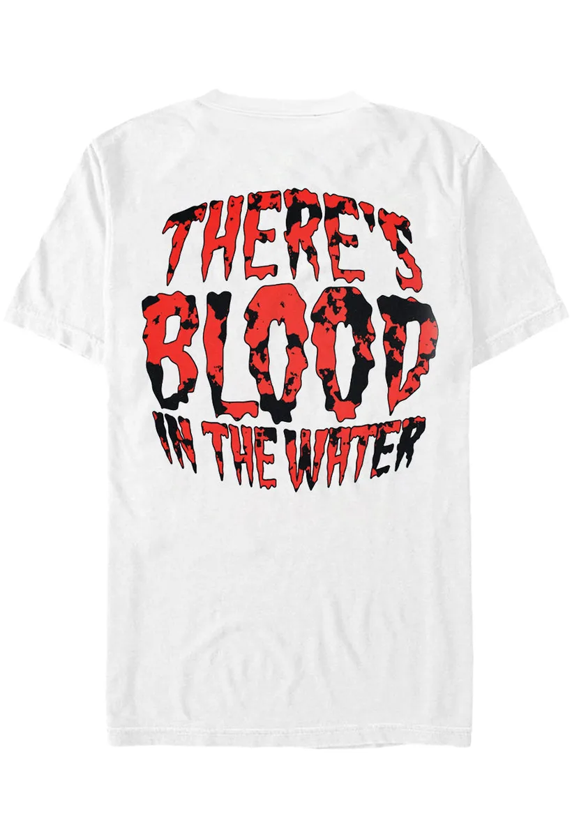 Parkway Drive Blood Shark Anniversary Edition White T-Shirt