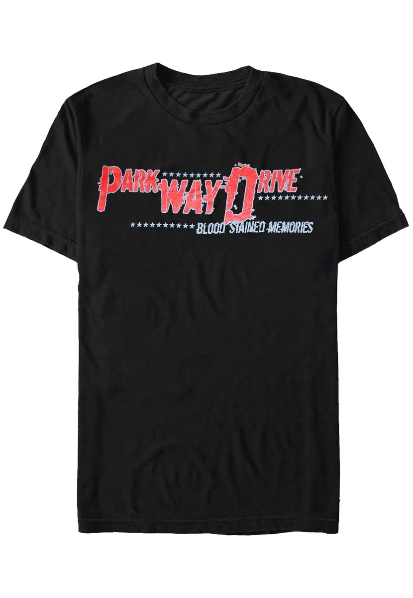 Parkway Drive Blood Stained Memories Anniversary Edition T-Shirt