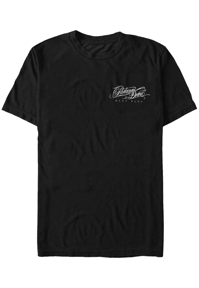 Parkway Drive Deep Blue Stacked T-Shirt