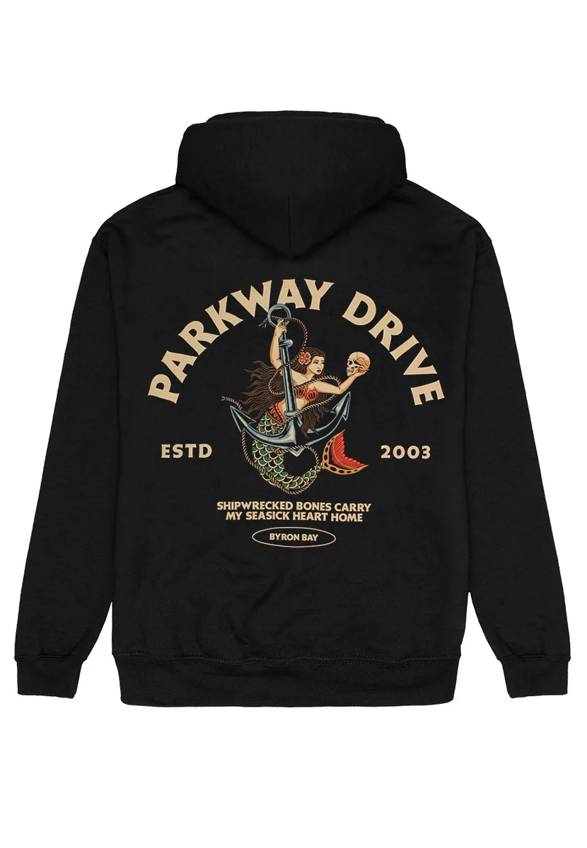 Parkway Drive Mermaid - Zipper Hoodie
