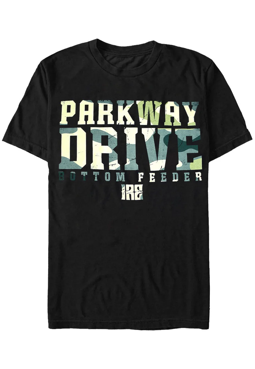 Parkway Drive Snap Camo Anniversary Edition T-Shirt