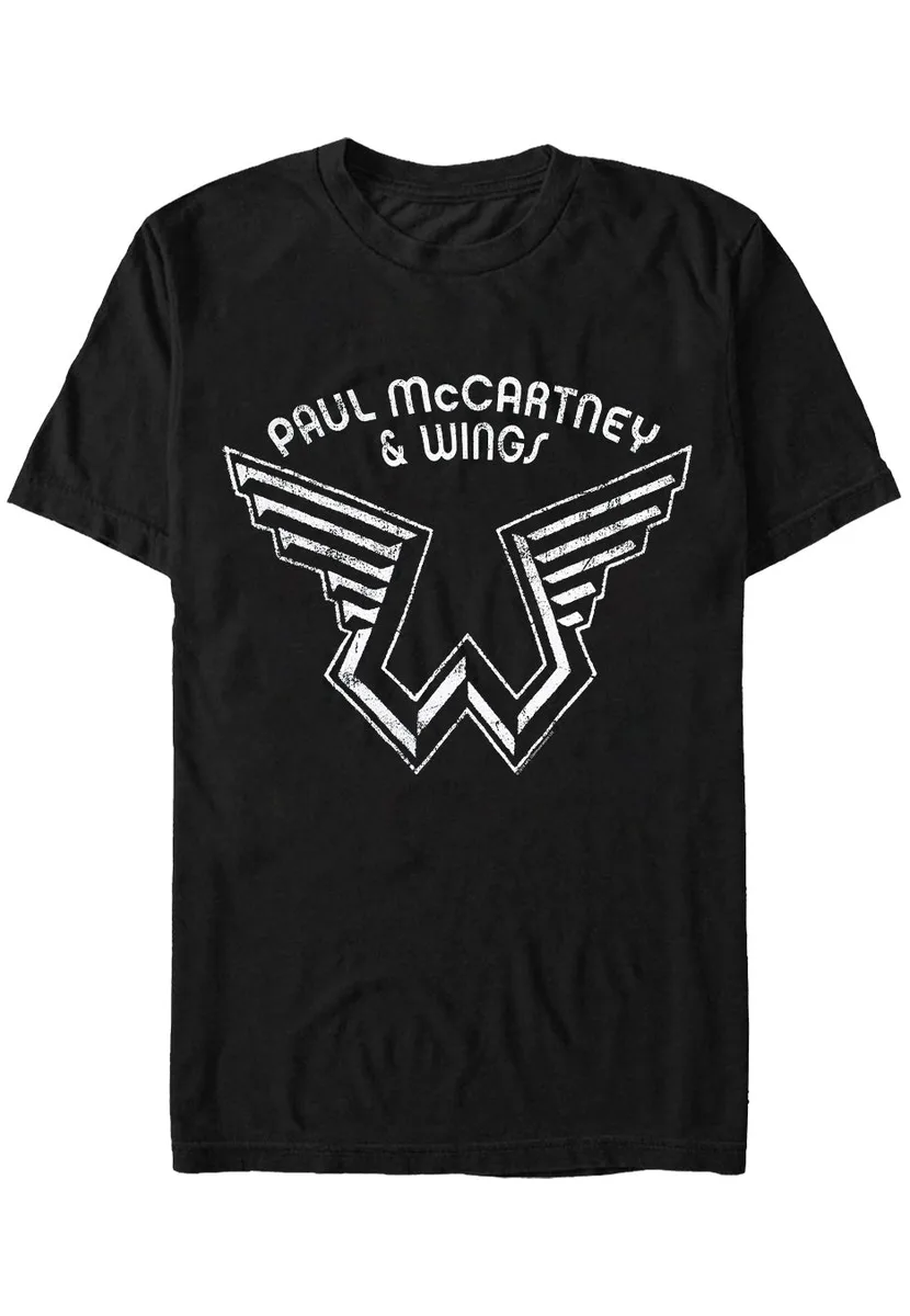 Paul McCartney Wings Logo T-Shirt
