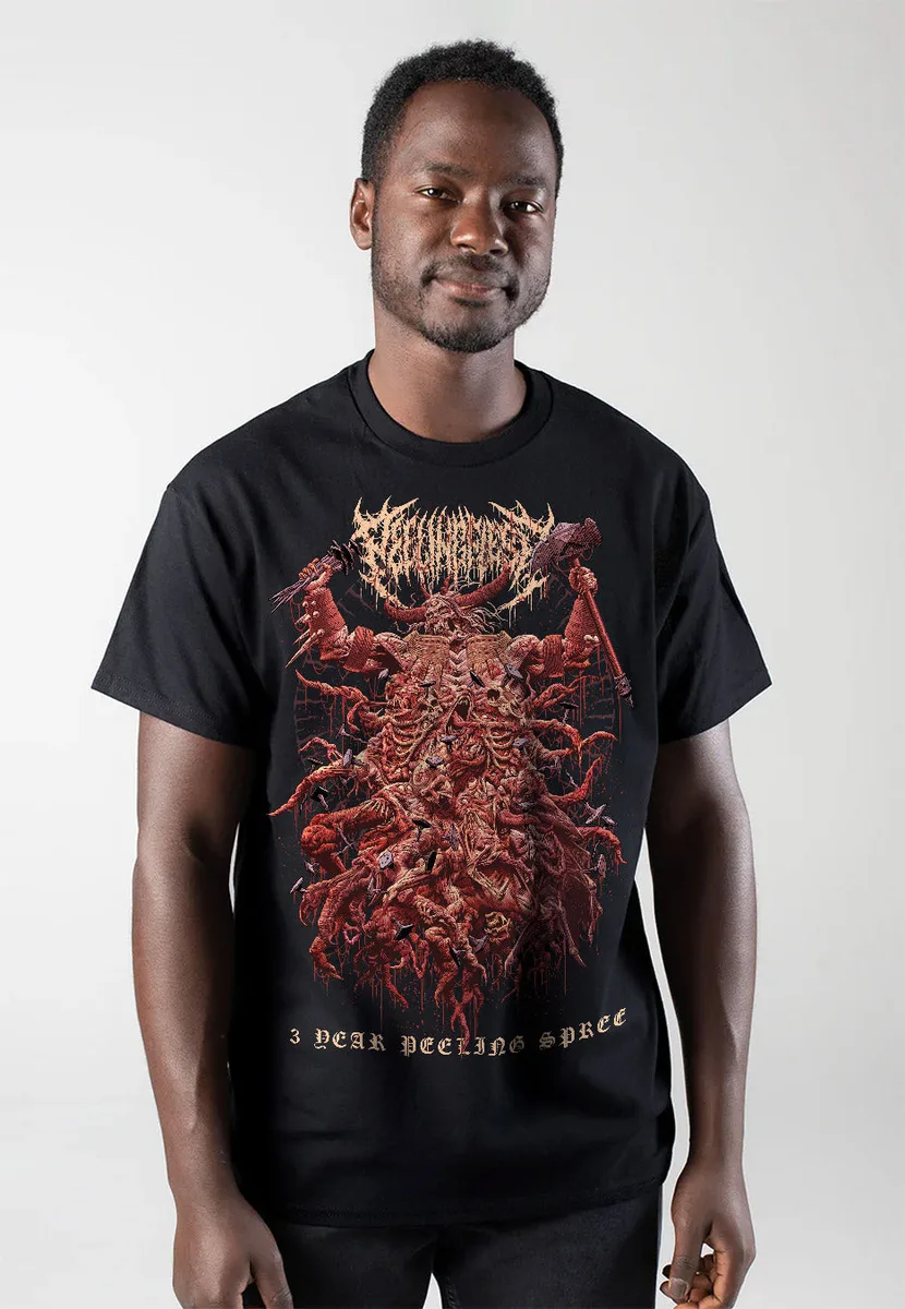 Peeling Flesh 3 Year Peeling Spree T-Shirt