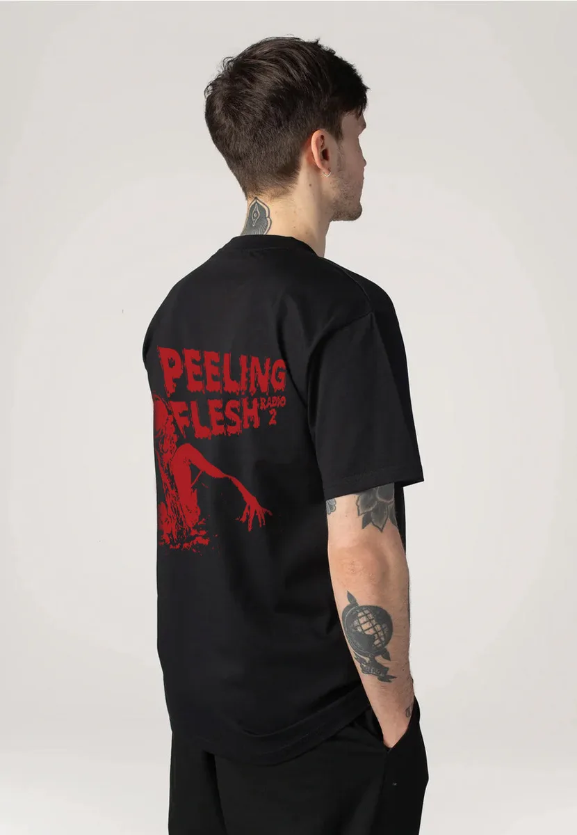 Peeling Flesh PF Radio 2 Album Artwork T-Shirt