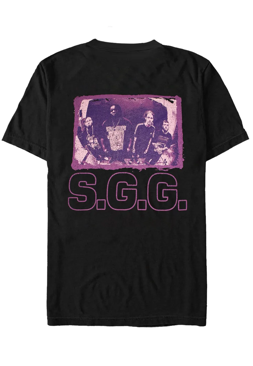 Peeling Flesh Purple Chrome T-Shirt