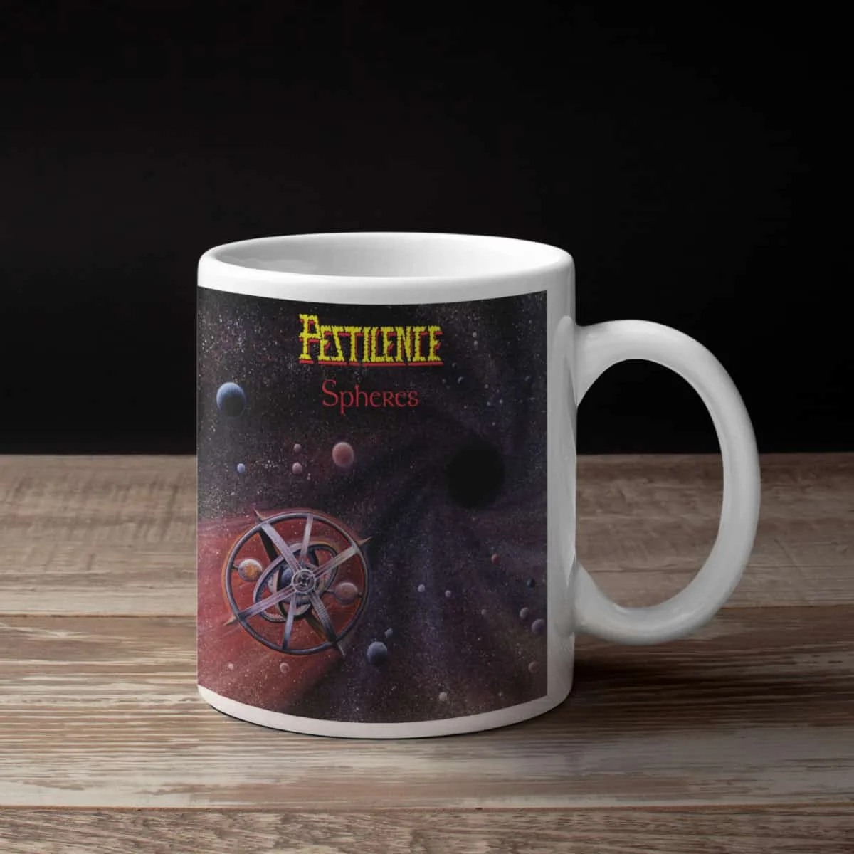 Pestilence Coffee Mug, Pestilence Spheres Coffee Mug
