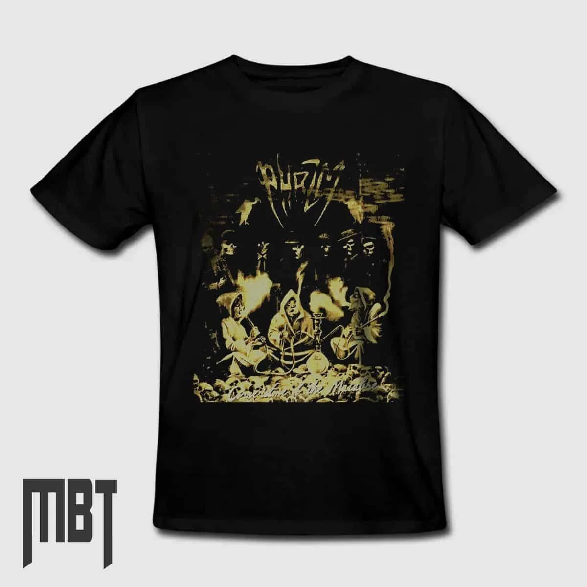 Phazm T-Shirt, Phazm Cornerstone Of The Macabre T-Shirt, Death n Roll Metal