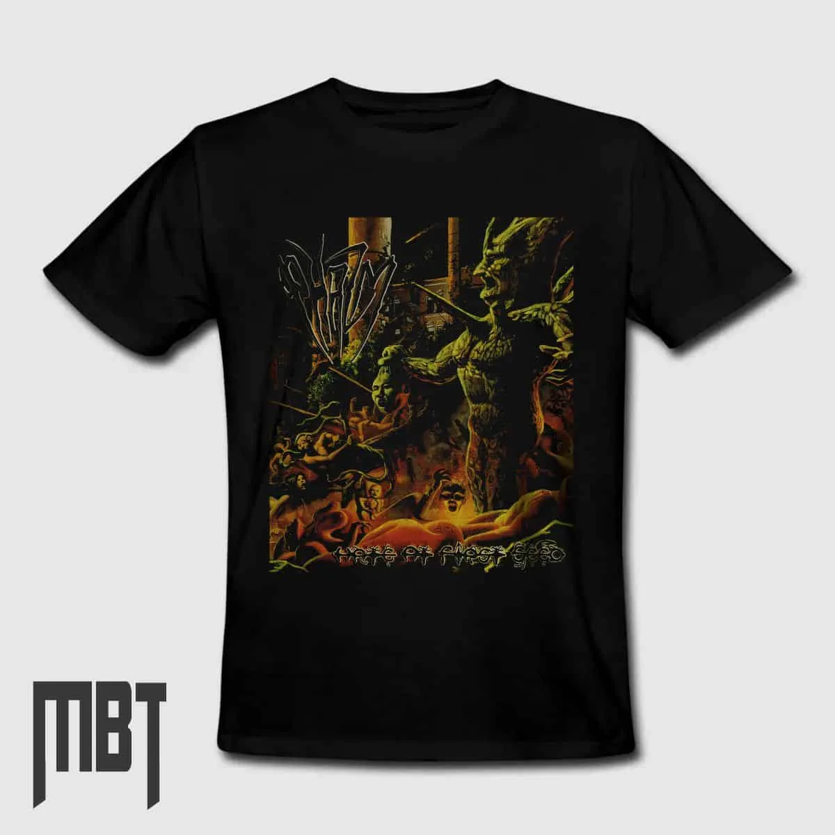 Phazm T-Shirt, Phazm Hate At First Seed T-Shirt, Death n Roll Metal