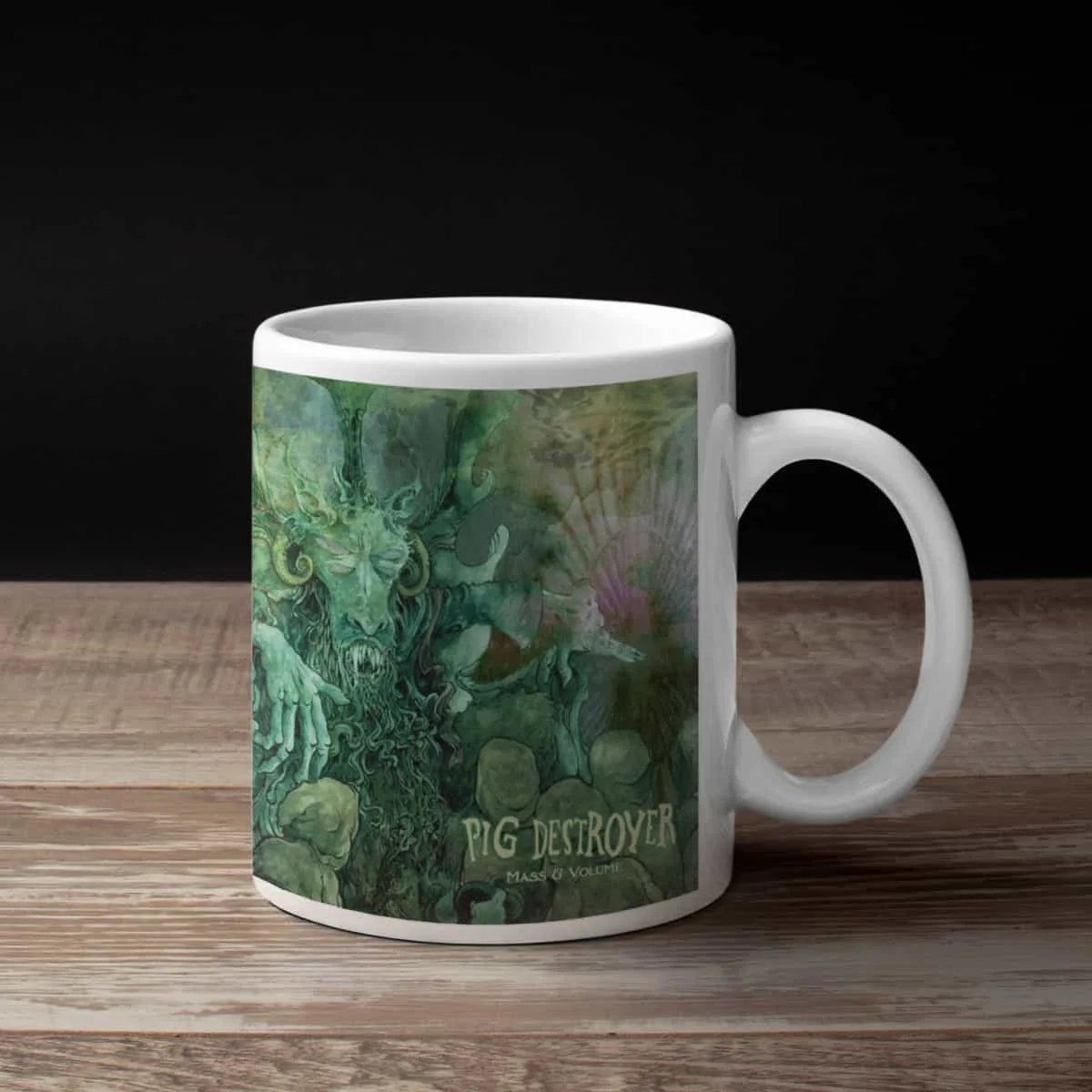 Pig Destroyer Coffee Mug, Pig Destroyer Mass &amp; Volume Coffee Mug