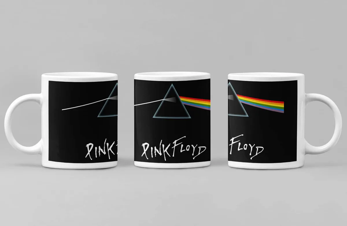 Pink Floyd Coffee Mug, Pink Floyd Logo Coffee Mug