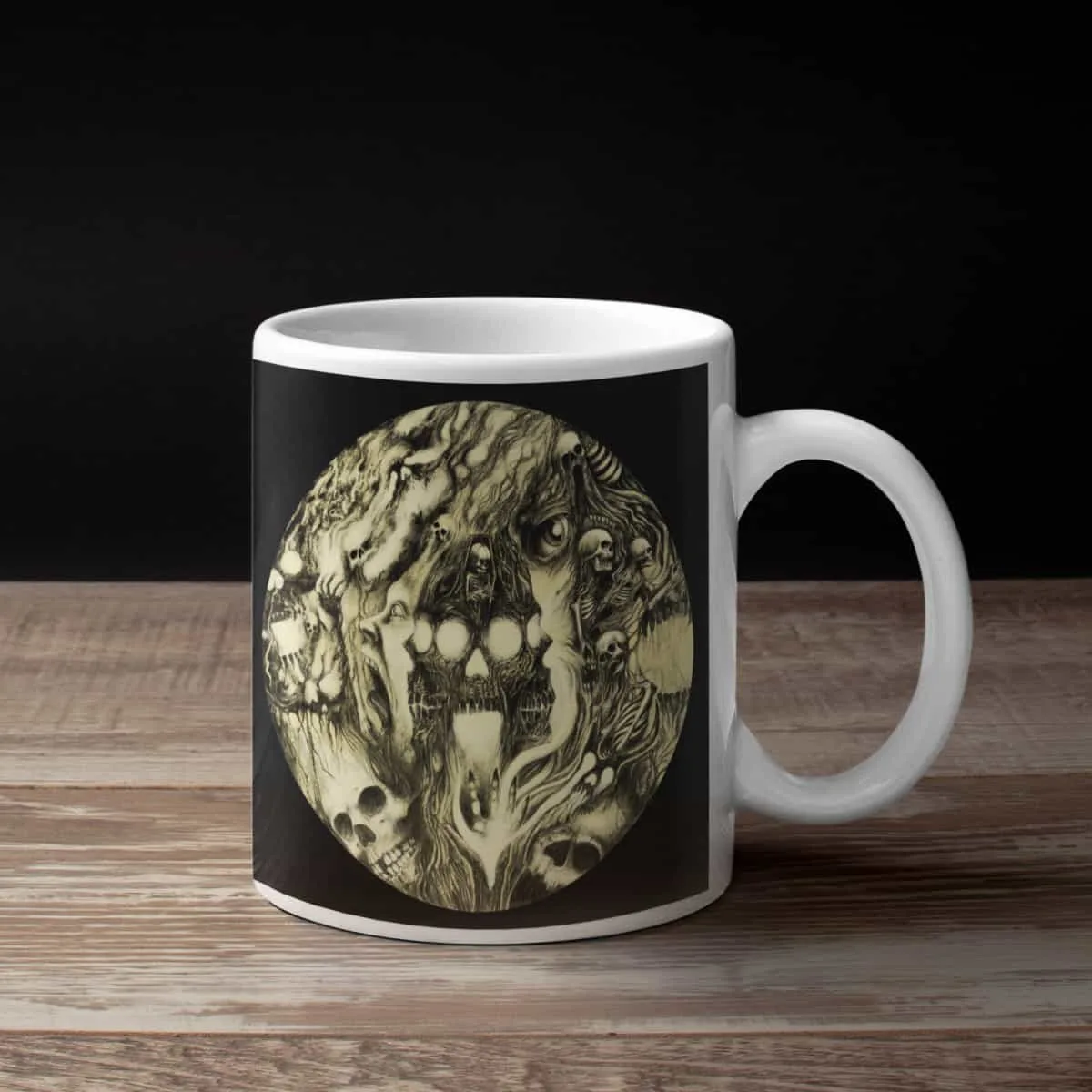 Poltergeist Coffee Mug, Poltergeist Artwork Coffee Mug