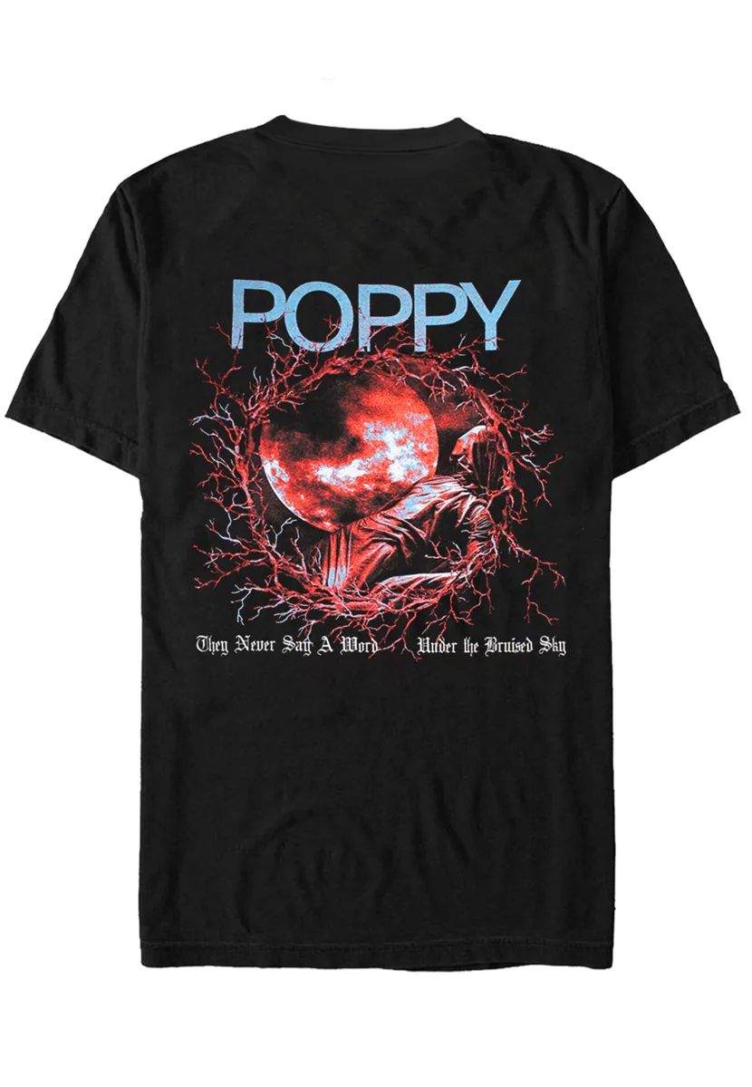 Poppy Under A Bruised Sky T-Shirt