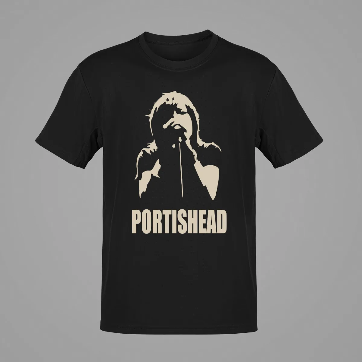 Portishead T-Shirt, Portishead Artwork Black T-Shirt