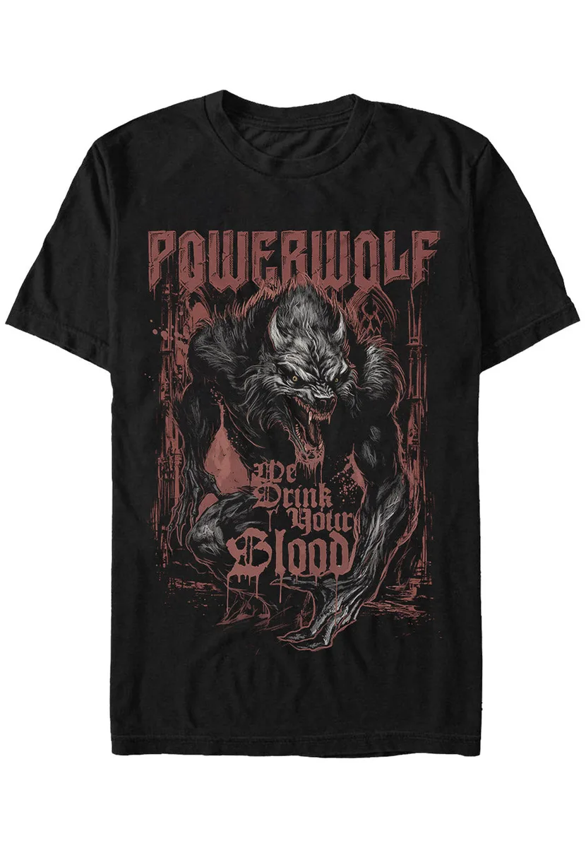 Powerwolf We Drink Your Blood T-Shirt