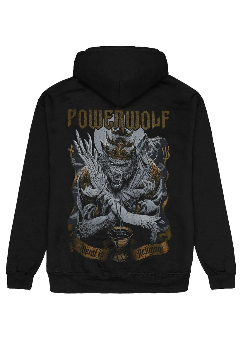 Powerwolf Wolf vs Angel Hoodie