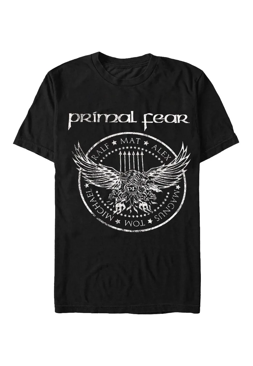 Primal Fear Black & White Eagle T-Shirt