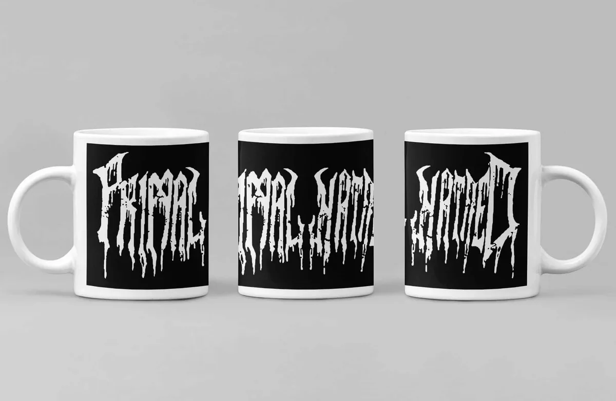 Primal Hatred Coffee Mug, Primal Hatred Logo Coffee Mug
