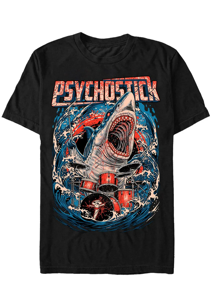 Psychostick Drum Shark T-Shirt
