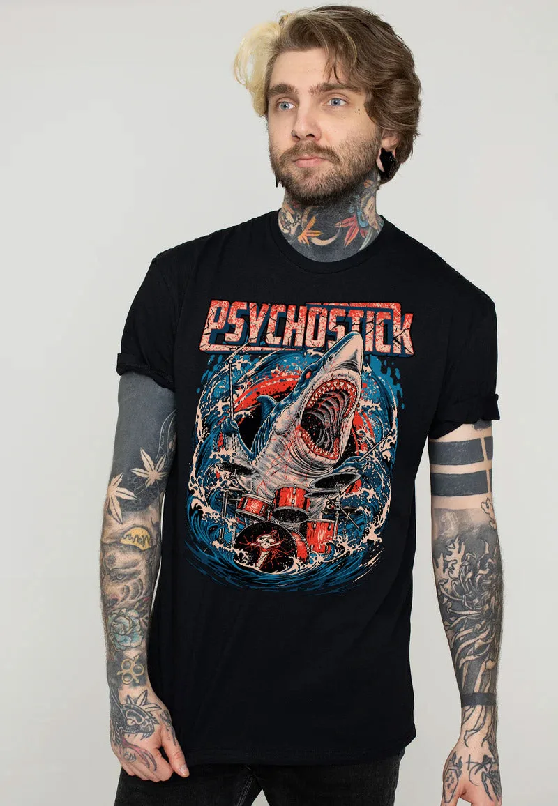 Psychostick Drum Shark T-Shirt