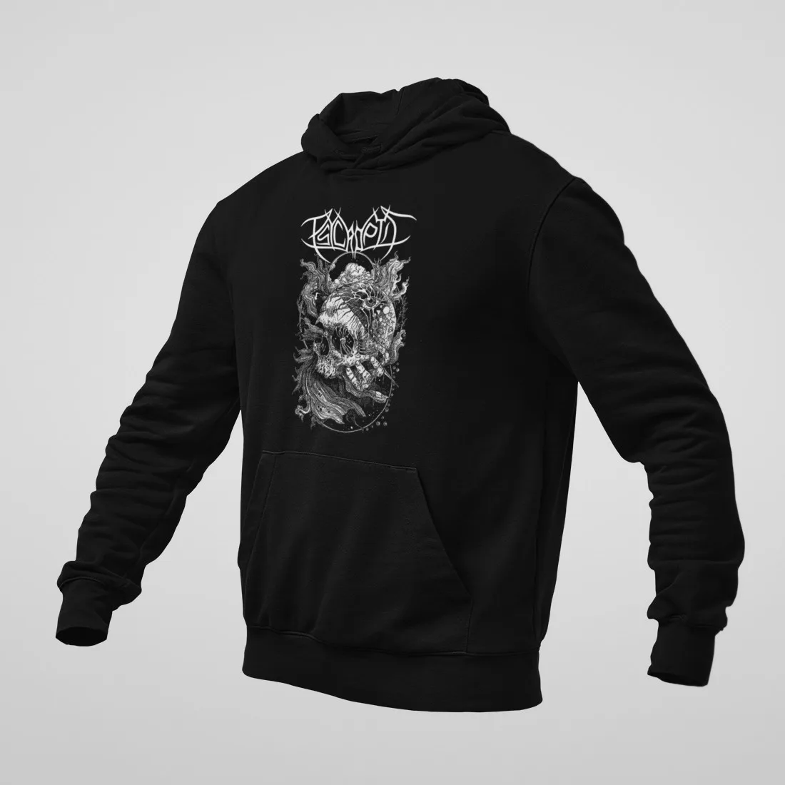 Psycroptic Hoodie, Psycroptic Artwork Black Sweatshirt