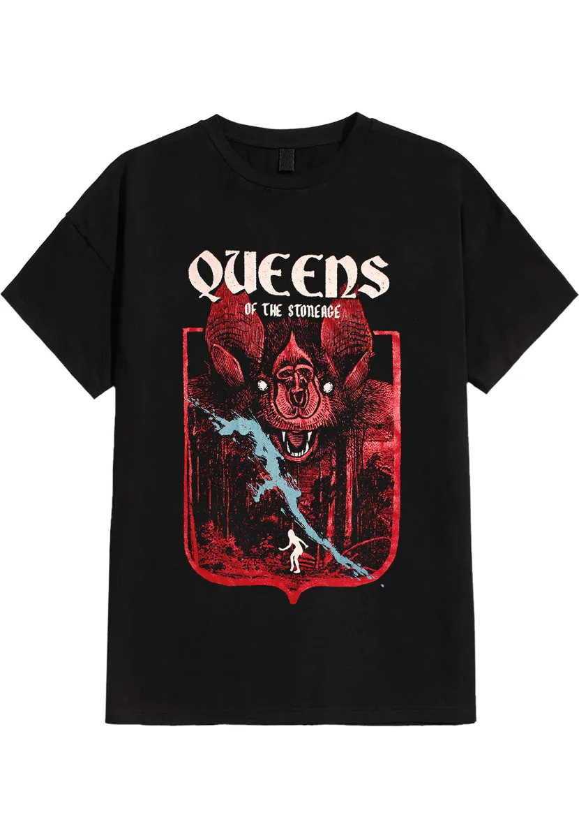 Queens Of The Stone Age Dark Forrest Bat T-Shirt
