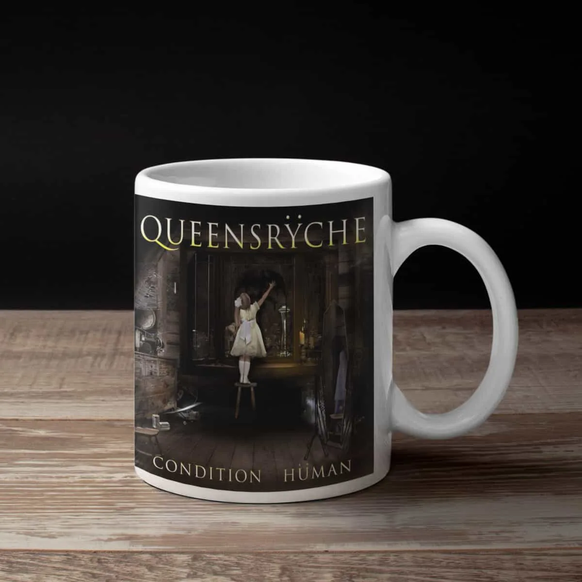 Queensrÿche Coffee Mug, Queensrÿche Condition Hüman Coffee Mug