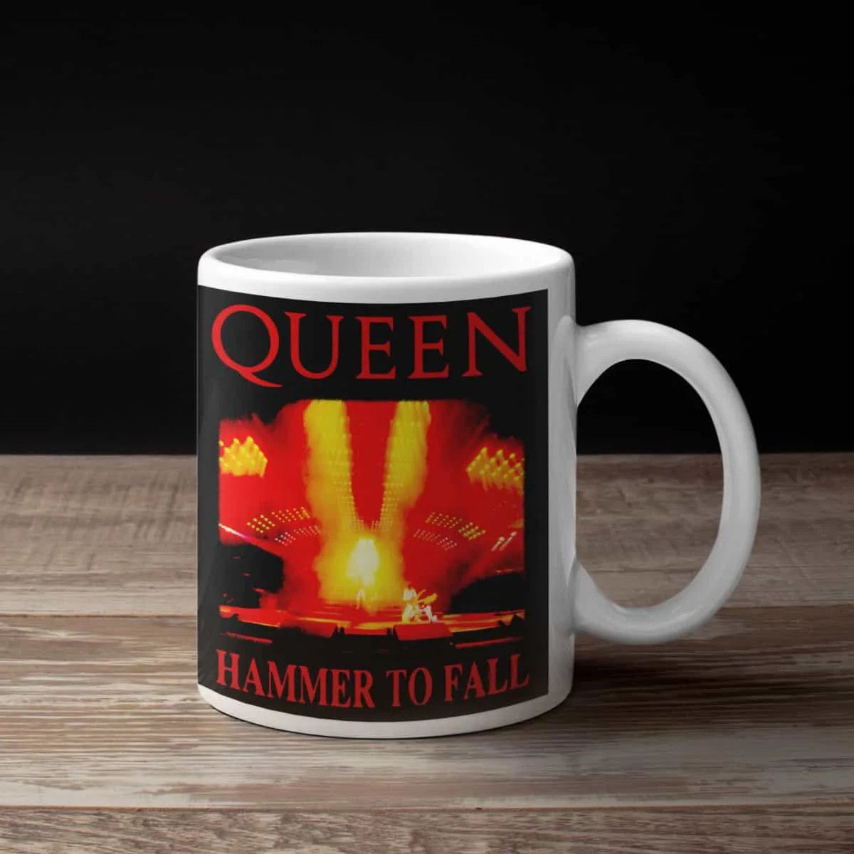 Quenn Coffee Mug, Quenn Hammer To Fall Coffee Mug