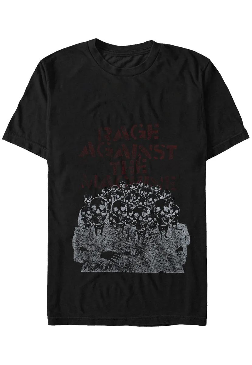Rage Against The Machine Crowd Masks T-Shirt