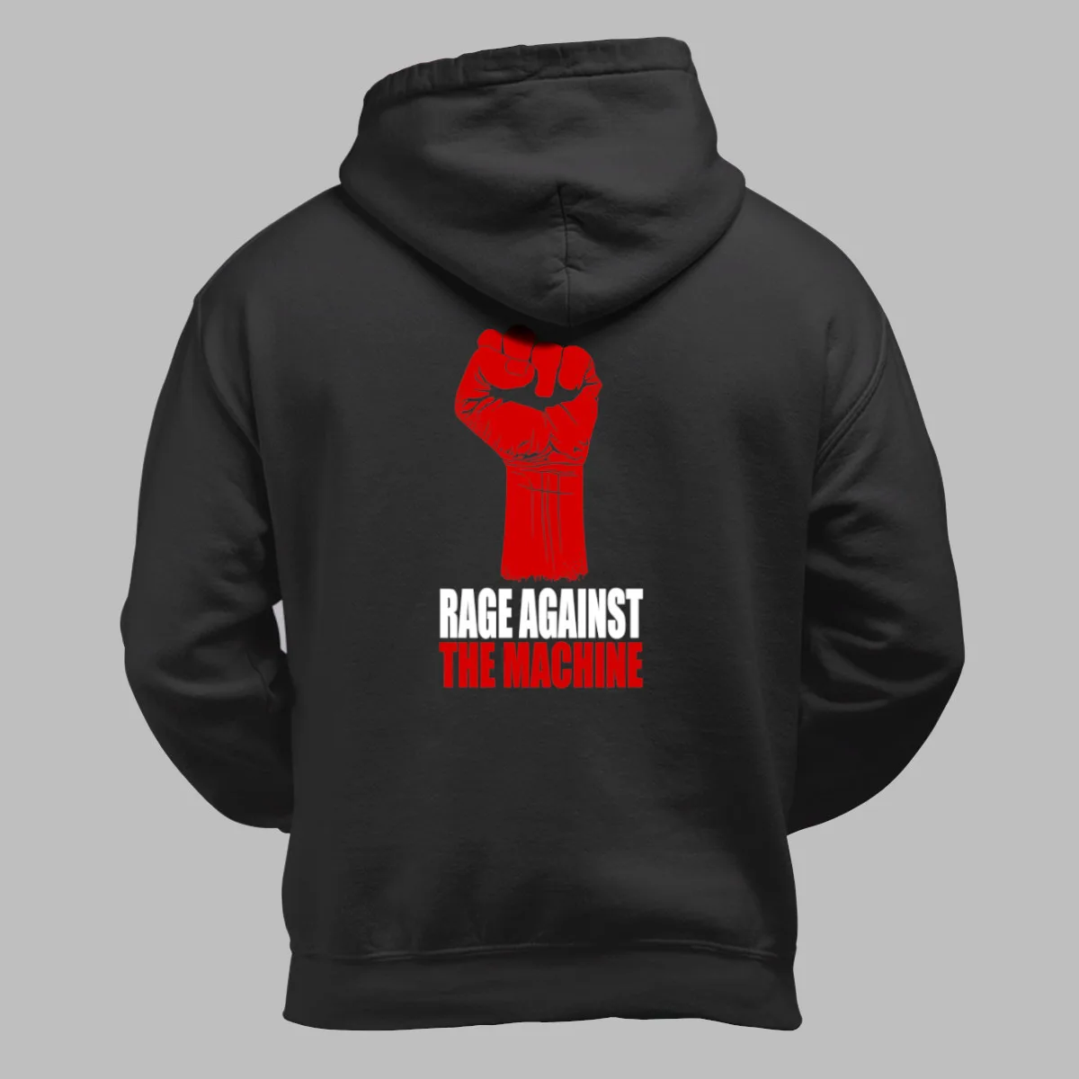 Rage Against The Machine Hoodie, Rage Against The Machine Artwork Black Hoodie