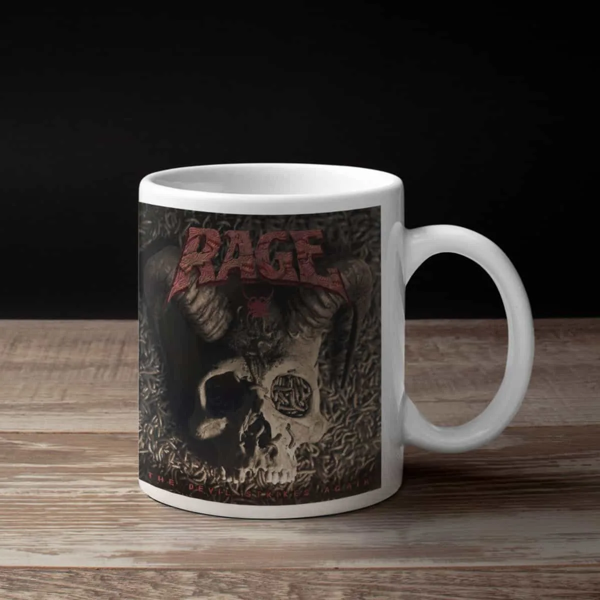 Rage Coffee Mug, Rage The Devil Strikes Again Coffee Mug