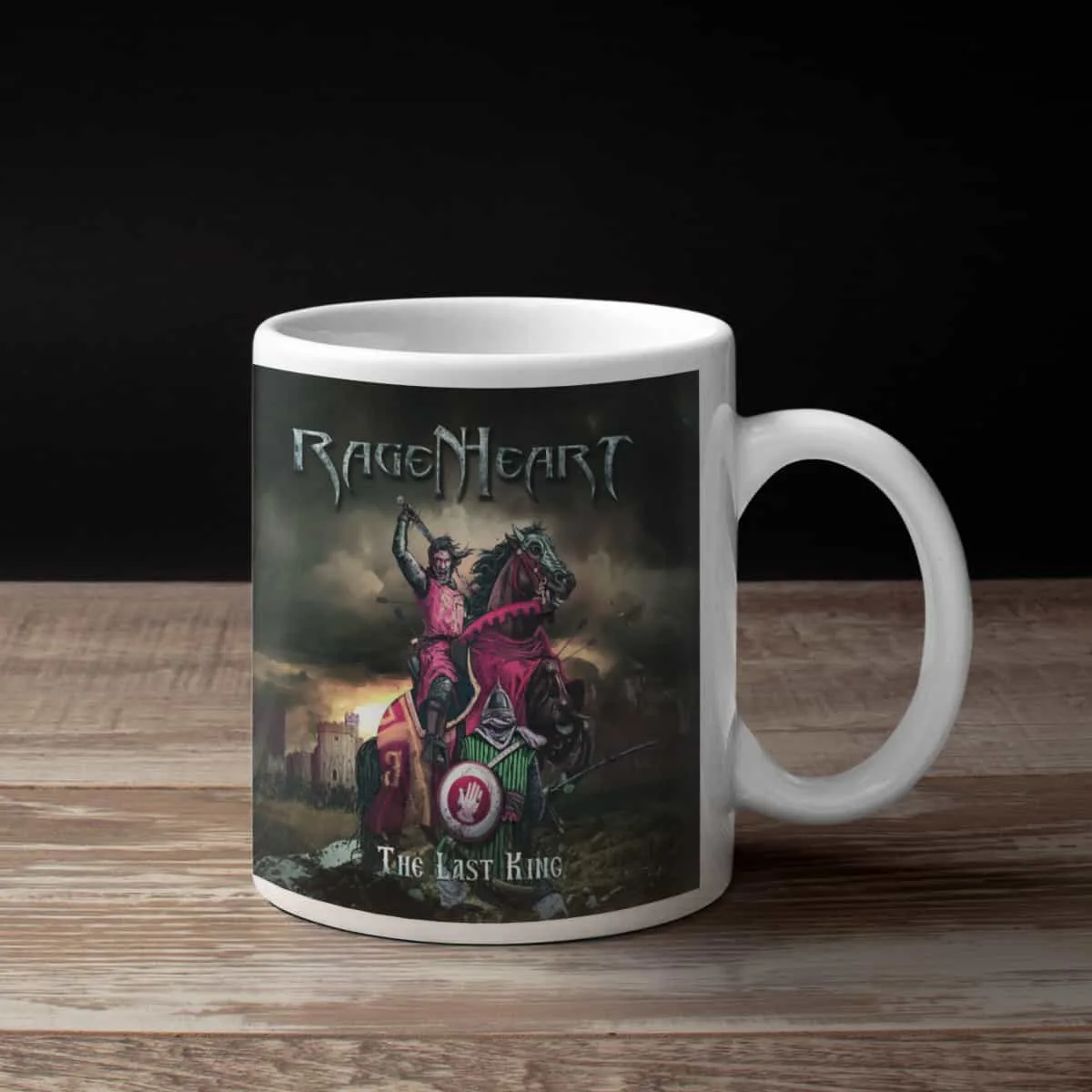 Ragen Heart Coffee Mug, Ragen Heart The Last King Coffee Mug