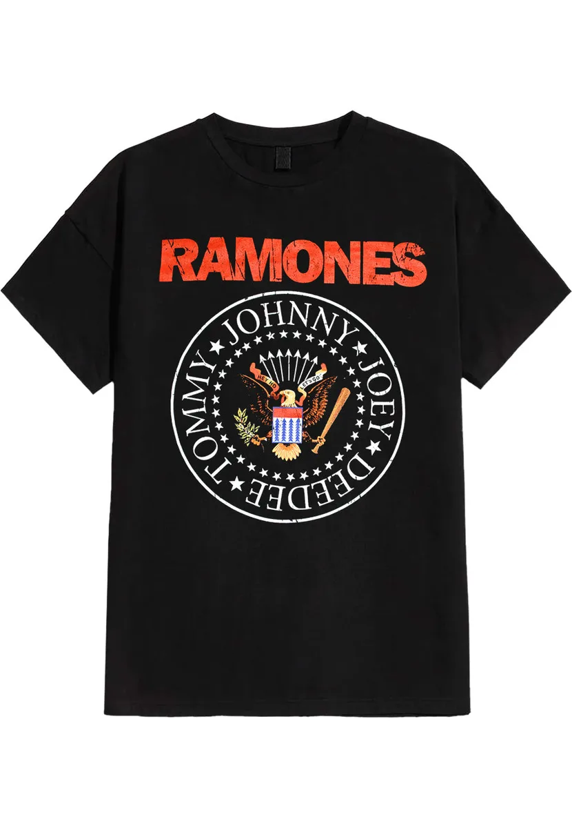 Ramones Seal Red T-Shirt