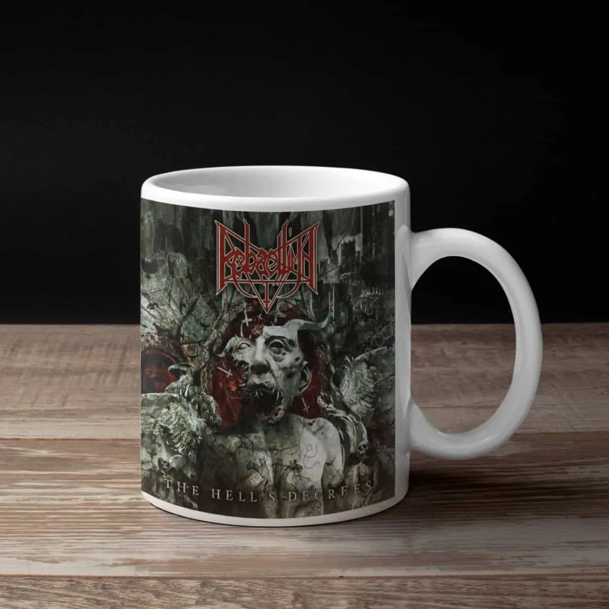 Rebaelliun Band Coffee Mug, Rebaelliun The Hell’s Decrees Mug