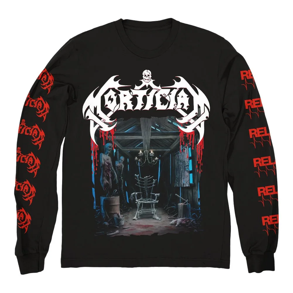 RELAPSE RECORDS MORTICIAN "Hacked Up For Barbecue" Longsleeve Long Sleeve