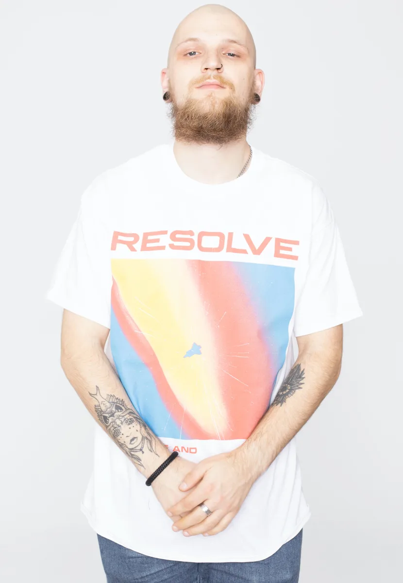 Resolve Space White T-Shirt