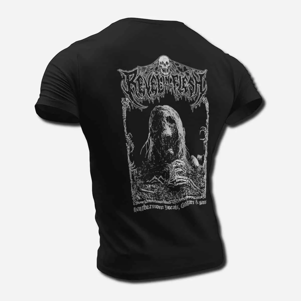 Revel In Flesh Band T-Shirt, Revel In Flesh Artwork T-Shirt, Death Metal Merch