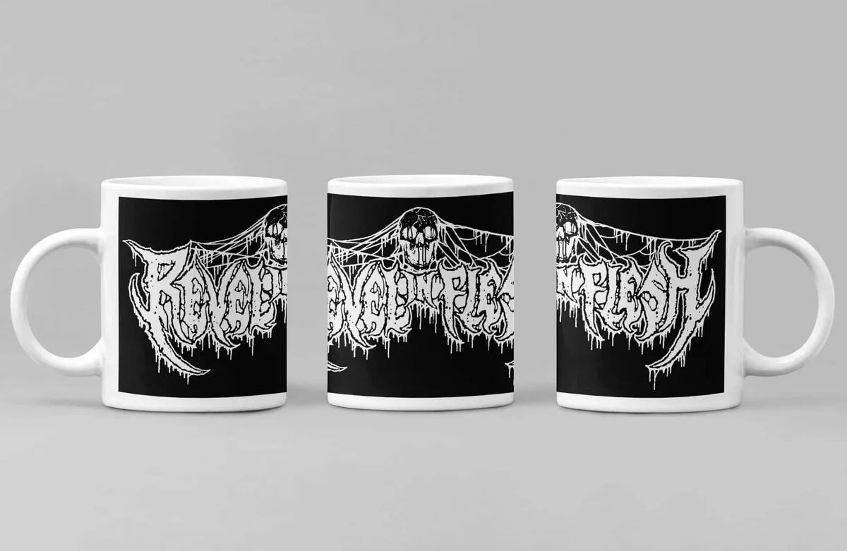 Revel In Flesh Coffee Mug, Revel In Flesh Logo Coffee Mug