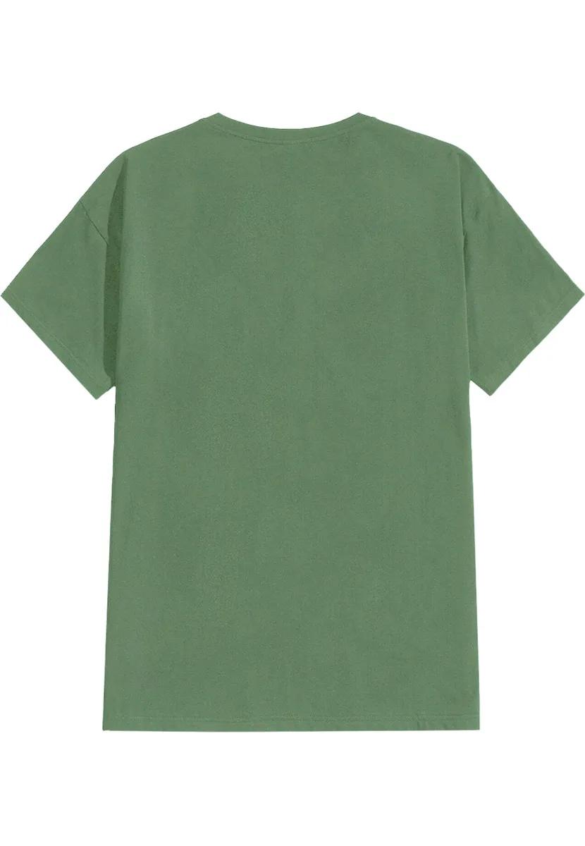 Revocation Data Corpse Military Green T-Shirt