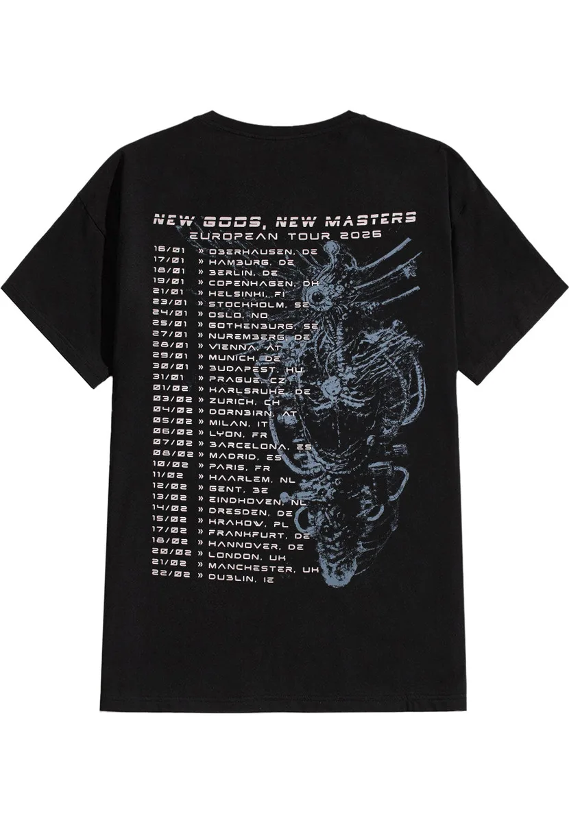 Revocation New Gods, New Masters Tour 2026 T-Shirt