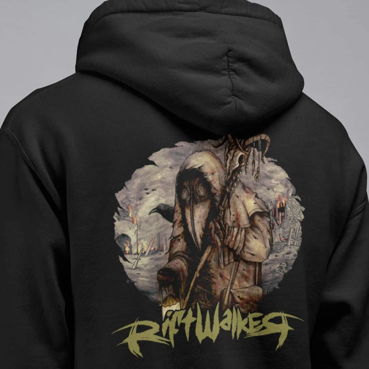 Rift Walker Hoodie, Imagine Music Aeterna Rift Walker Artwork Hooded Sweatshirt