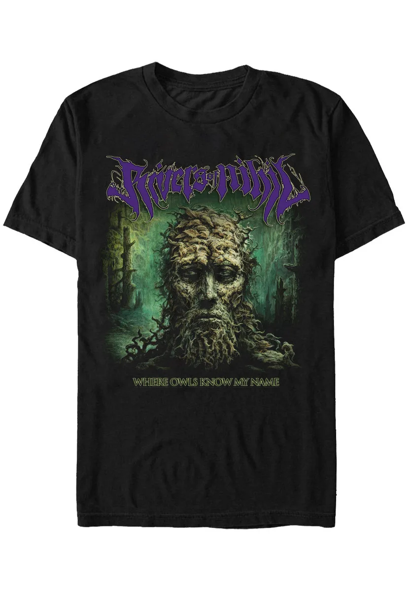 Rivers Of Nihil Where Owls Know My Name Cover T-Shirt