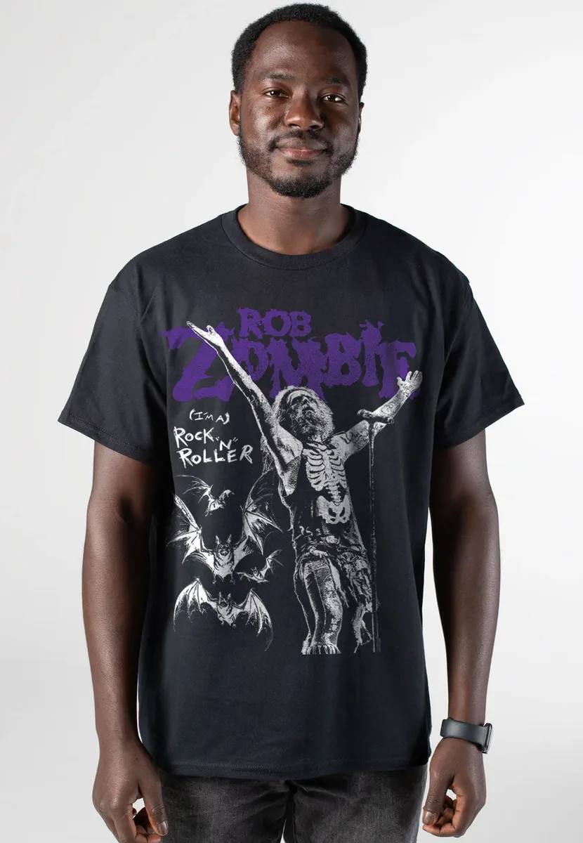 Rob Zombie Bats RNR T-Shirt