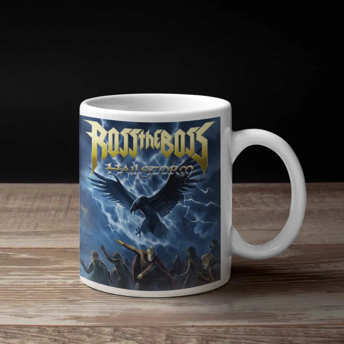 Ross the Boss Coffee Mug, Ross the Boss Hailstorm Coffee Mug