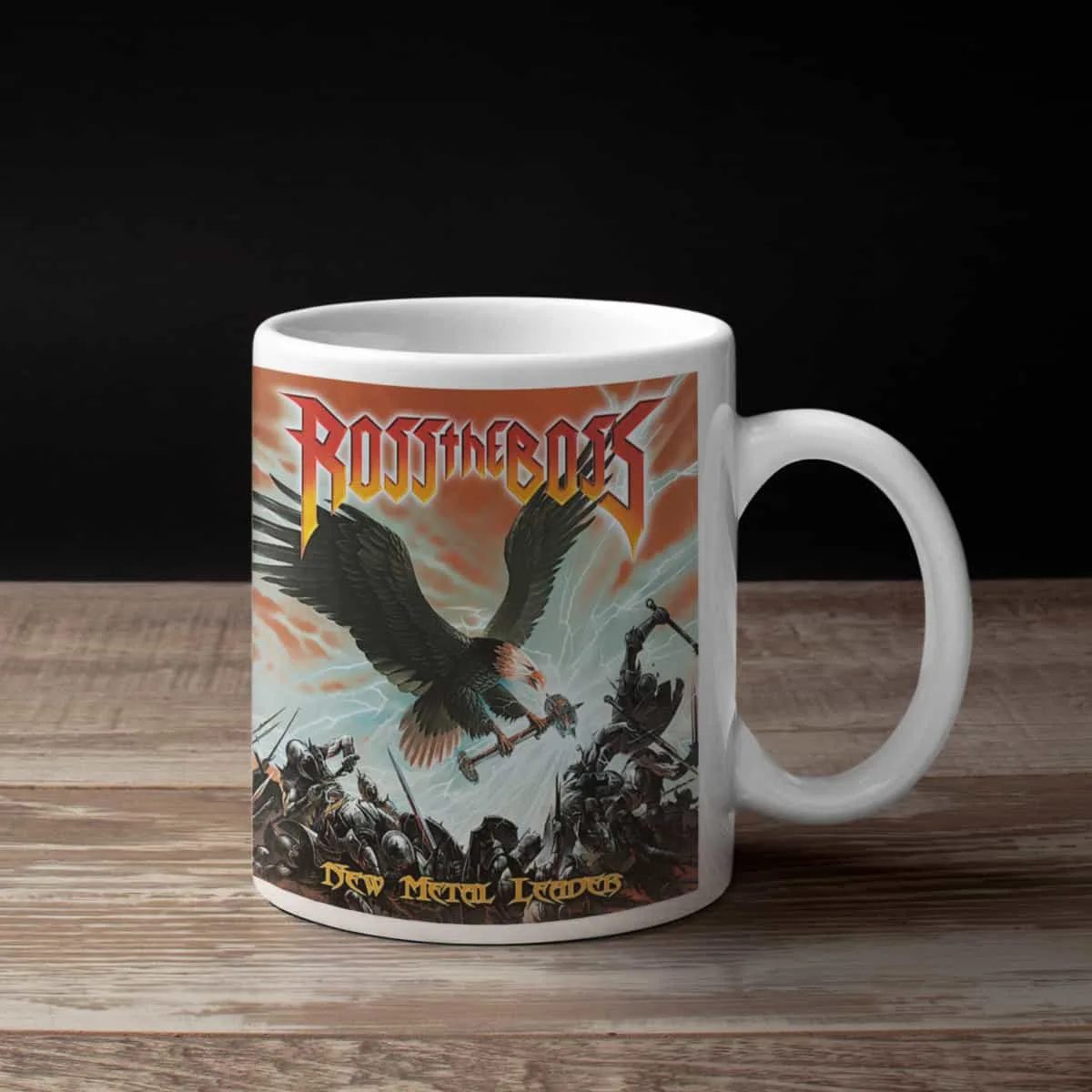 Ross the Boss Coffee Mug, Ross the Boss New Metal Leader Coffee Mug