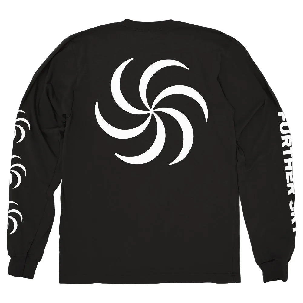 RUN FOR COVER RECORDS BASEMENT "Further Sky" Longsleeve Long Sleeve
