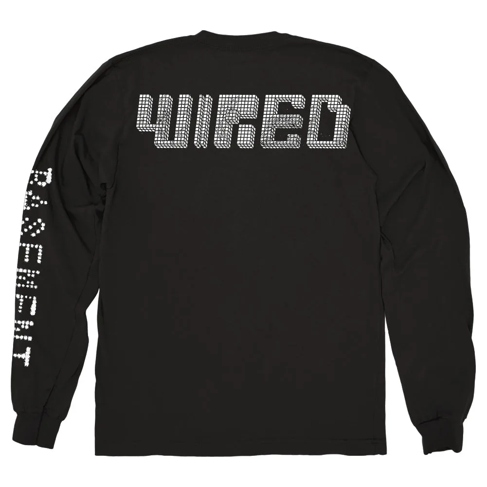 RUN FOR COVER RECORDS BASEMENT "WIRED Cat" Longsleeve Long Sleeve