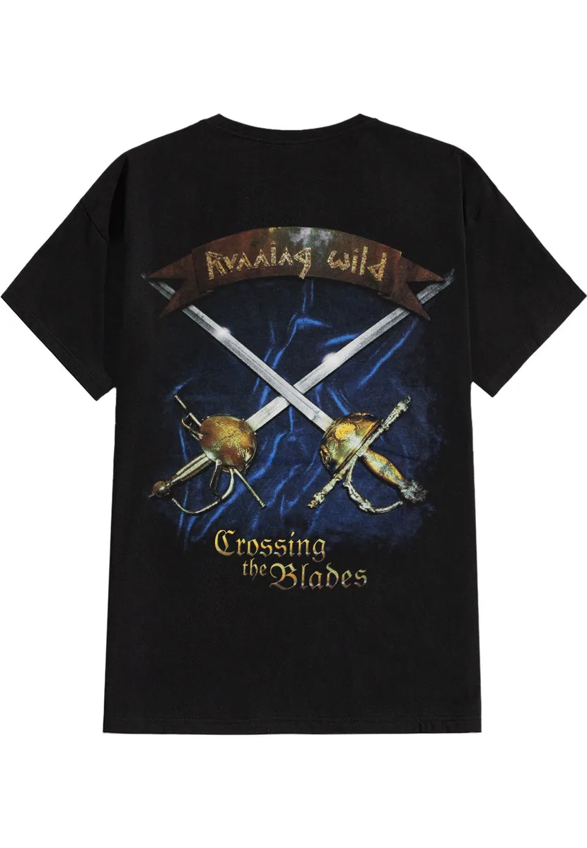 Running Wild Crossing The Blades T-Shirt