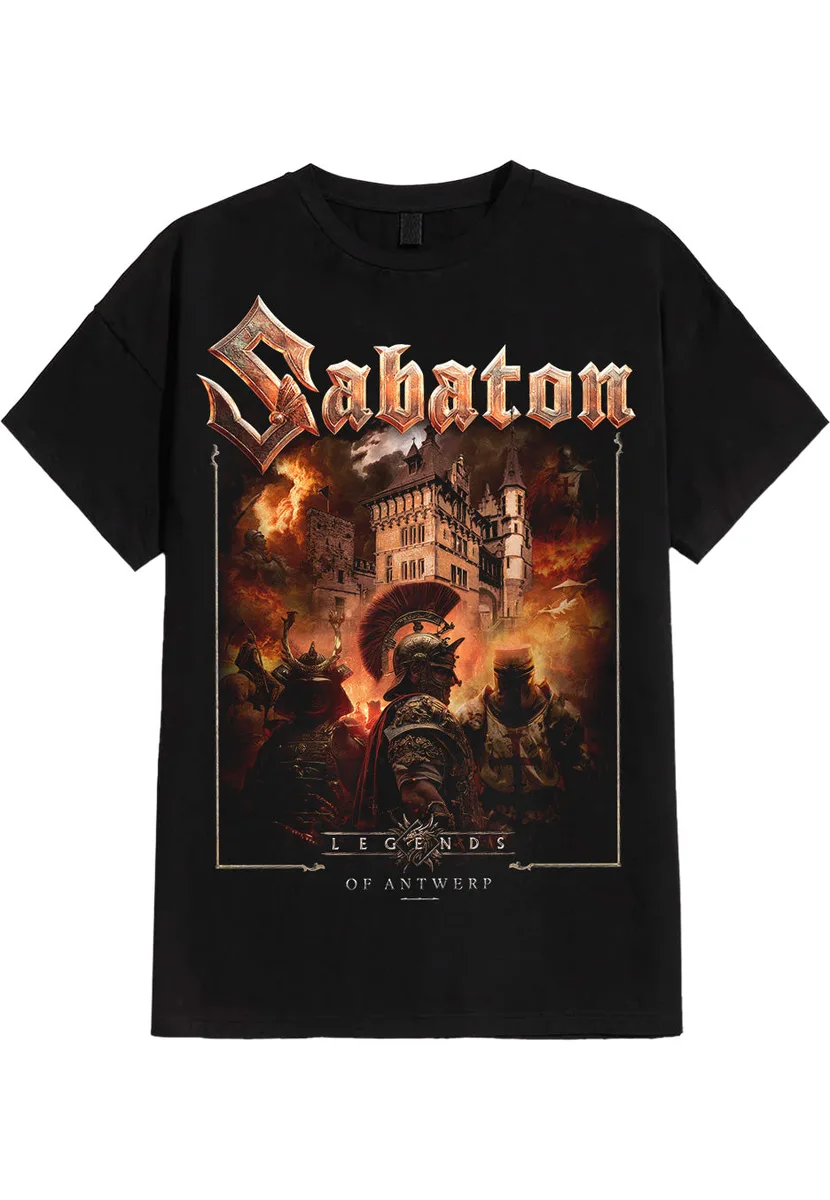 Sabaton Pop Up Stores 2025 City Antwerp T-Shirt